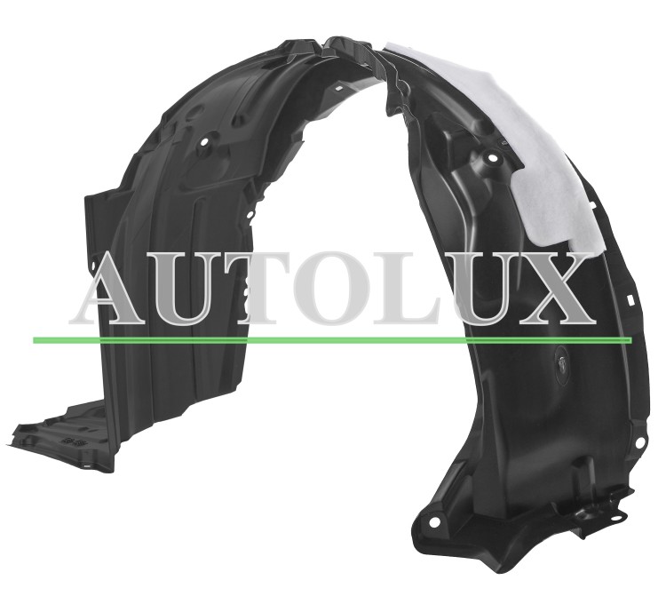 Guardabarros toyota c-hr 2016-2020 delantero / con insonorizacion / derecho.  Referencia OE:53875F4021