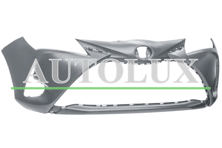 Parachoques toyota yaris 2017-2020 delantero / imprimado.  Referencia OE:521190U931