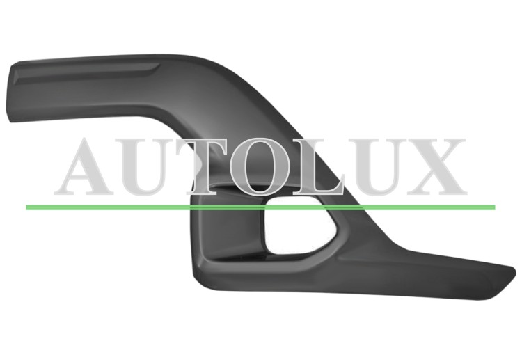 Parachoques TOYOTA Yaris cross 2020-> delantero izquierdo - Ref. OE: 527130D180 Moldura toyota yaris cross 2020-> parachoques delantero / style / gris / izquierda.  Referencia OE:527130D180