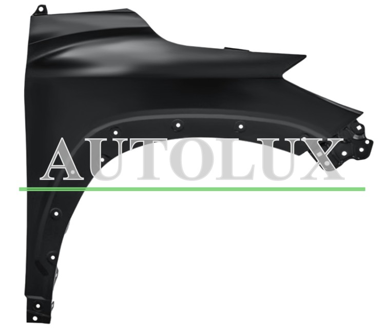 Aleta toyota corolla cross 2022-2025 delantera / con moldura / derecha.  Referencia OE:5380116470