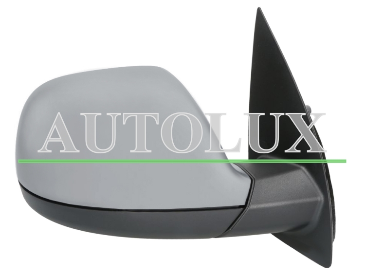Espejo retrovisor volkswagen amarok 2010-2016 manual / imprimado / derecho.  Referencia OE:2H0857522B