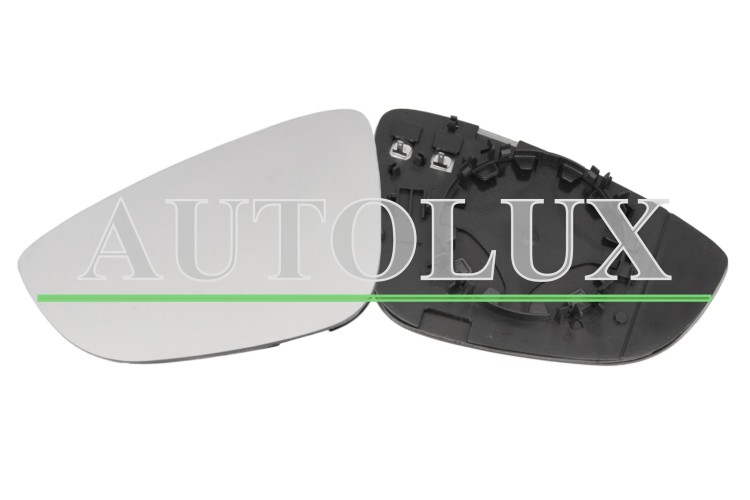 Cristal espejo retrovisor volkswagen scirocco 2014-2017 con soporte / termico / convexo / izquierdo.  Referencia OE:3C8857521