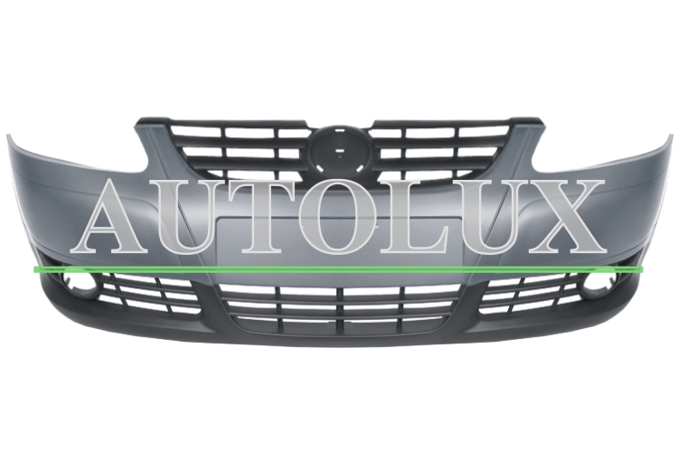 Parachoques volkswagen fox 2004-2011 delantero / con antinieblas / imprimado parcial.  Referencia OE:5Z0807217JTGN