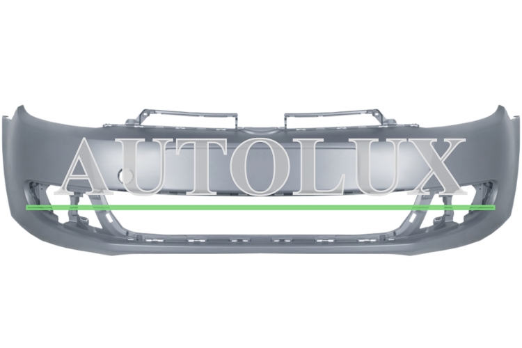 Parachoques volkswagen golf vi 2008-2012 delantero / variant / imprimado.  Referencia OE:1K9807217AAGRU