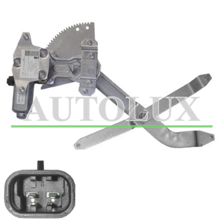 Elevalunas volkswagen passat 1988-1993 electrico / con motor / 2 pins / delantero derecho.  Referencia OE:357837462
