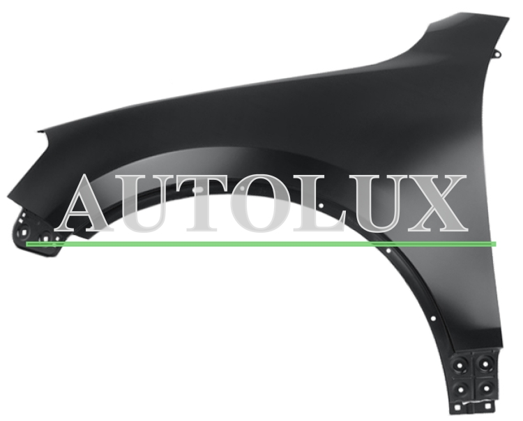 Aleta volkswagen touareg 2014-2018 delantera izquierda.  Referencia OE:7P6821105E