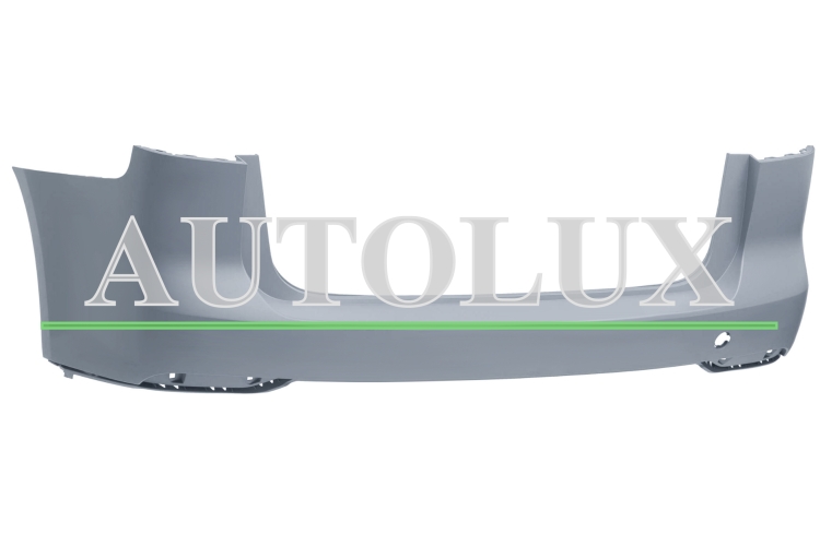 Parachoques volkswagen touran 2010-2015 trasero / imprimado.  Referencia OE:1T0807421KGRU