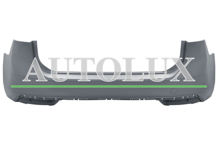 Parachoques volkswagen passat 2019-2023 trasero / familiar / trendline / comfortline / imprimado.  Referencia OE:3G9807417GGRU