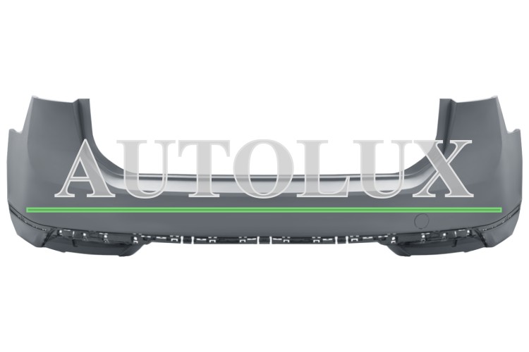 Parachoques volkswagen passat 2019-2023 trasero / familiar / highline imprimado.  Referencia OE:3G9807417MGRU
