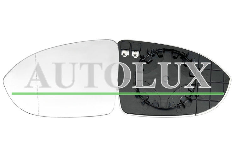 Cristal espejo retrovisor volkswagen golf viii 2020-> con soporte / termico / asferico / izquierdo.  Referencia OE:5H0857521