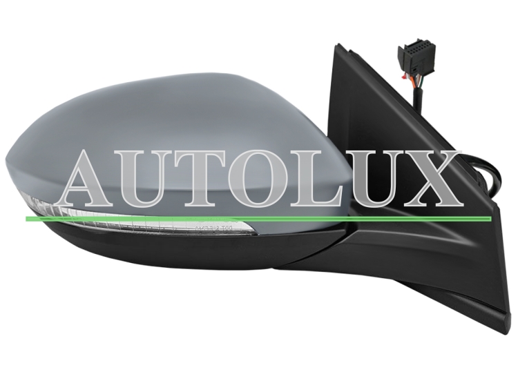 Espejo retrovisor volkswagen taigo 2021-> electrico / termico / piloto intermitente / imprimado / derecho.  Referencia OE:2G7857522