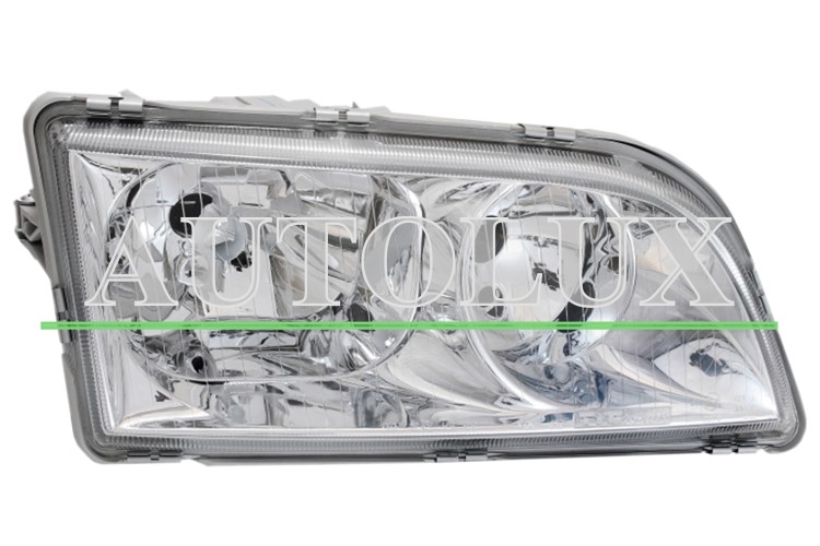 Faro delantero volvo v40 1996-2001 transparente / t4 / turbo / derecho.  Referencia OE:30864580