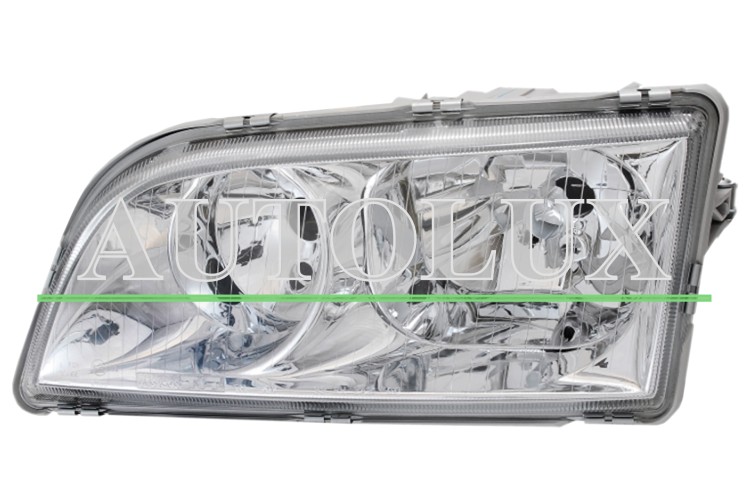 Faro delantero volvo v40 1996-2001 transparente / t4 / turbo / izquierdo.  Referencia OE:30864579