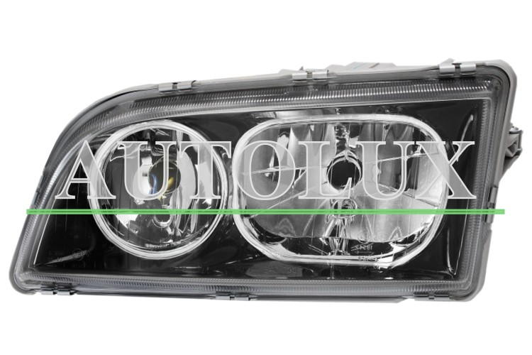Faro delantero volvo v40 2003-2004 base negra / izquierdo.  Referencia OE:30899878