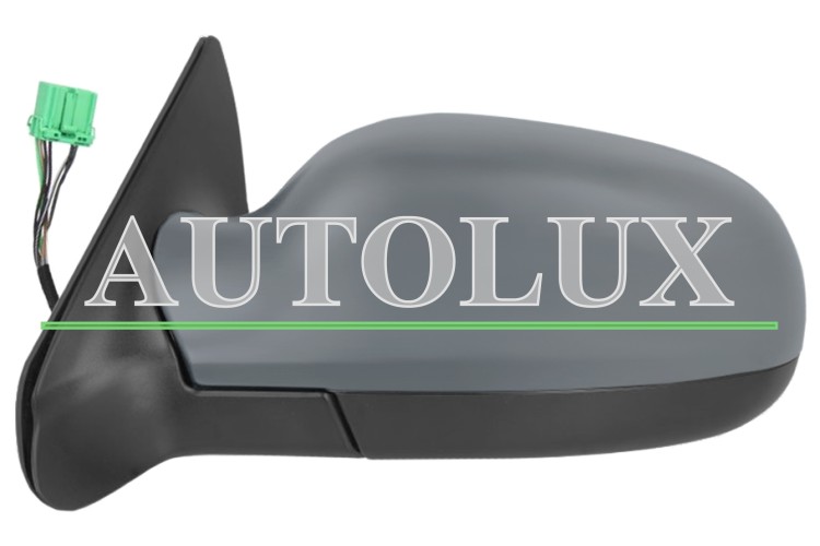 Espejo retrovisor volvo s60 2000-2005 electrico / termico / luz cortesia / abatible electricamente / imprimado / izquierdo.  Referencia OE:30634916