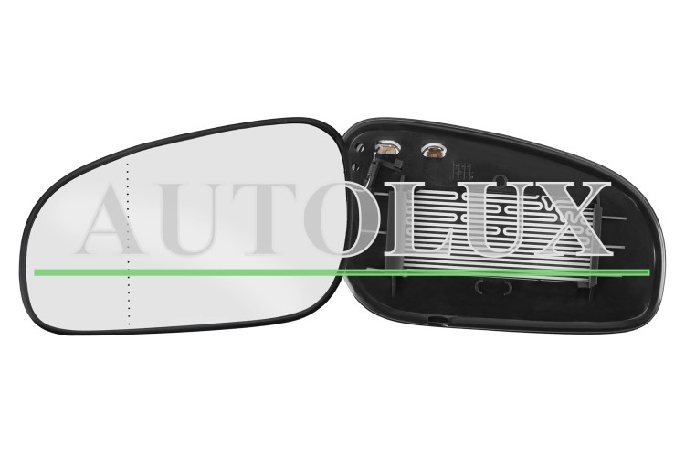 Cristal espejo retrovisor volvo s60 2000-2005 con soporte / termico / asferico / izquierdo.  Referencia OE:30744790