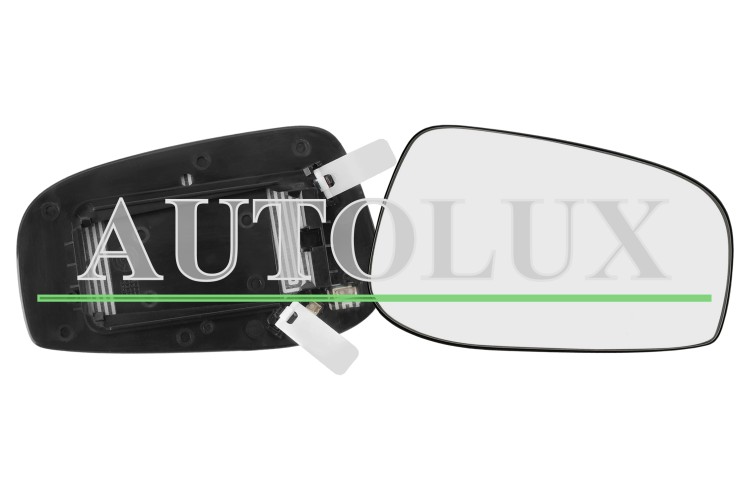 Cristal espejo retrovisor volvo s60 2005-2007 con soporte / termico / convexo / derecho.  Referencia OE:30634720