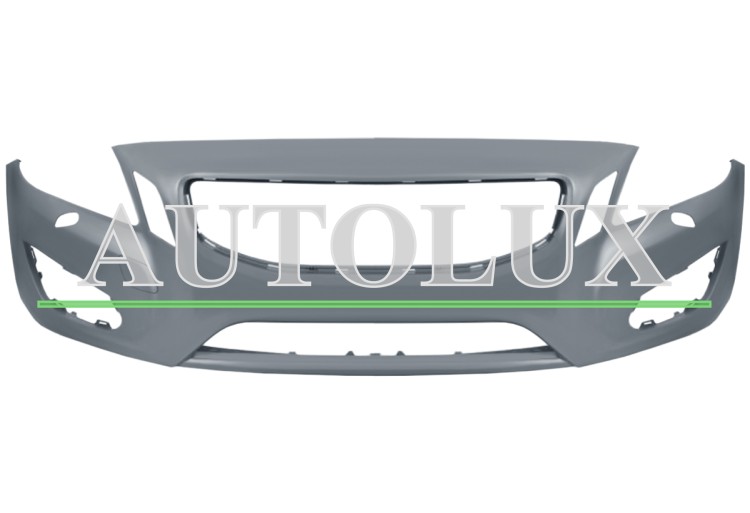 Parachoques volvo v60 2010-2014 delantero / con lavafaros / imprimado.  Referencia OE:39809608