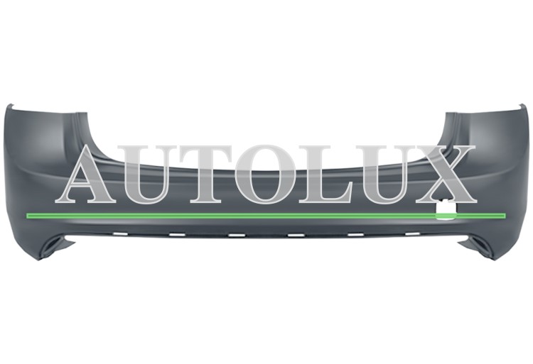 Parachoques volvo s60 2010-2014 trasero / imprimado.  Referencia OE:39802573