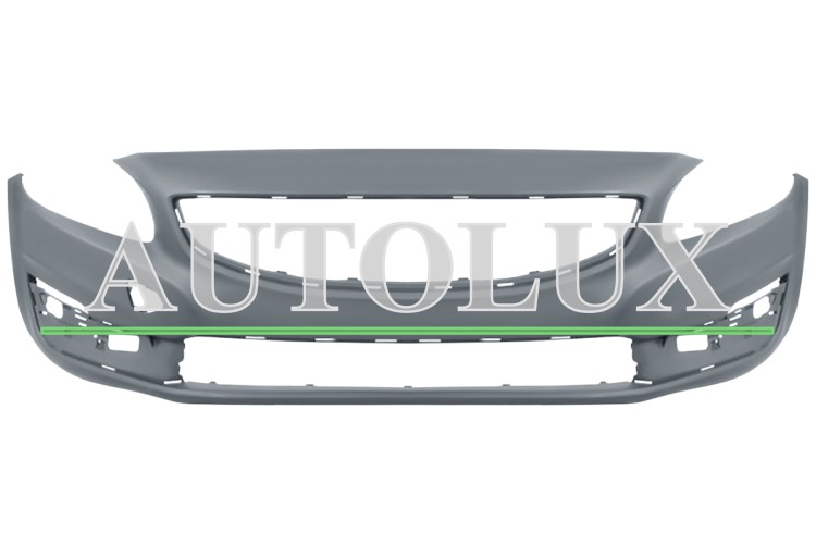 Parachoques volvo v60 2014-2018 delantero / imprimado.  Referencia OE:39820276