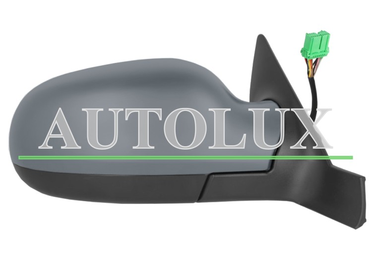 Espejo retrovisor volvo s80 1998-2004 electrico / termico / luz cortesia / memoria / imprimado / derecho.  Referencia OE:30634978