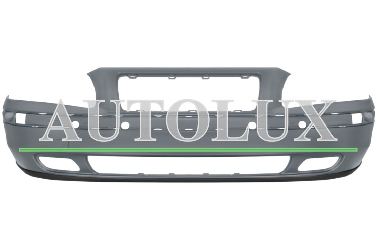 Parachoques volvo v70 2000-2004 delantero / imprimado.  Referencia OE:9479459