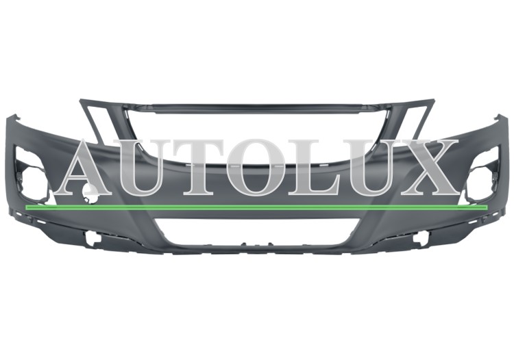 Parachoques volvo xc60 2008-2013 delantero / imprimado.  Referencia OE:39854946