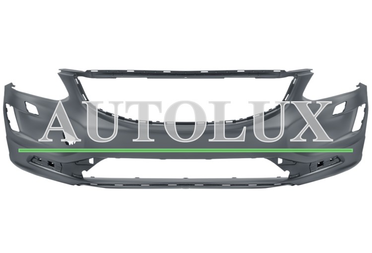 Parachoques volvo xc60 2013-2017 delantero / con lavafaros / imprimado.  Referencia OE:39834074