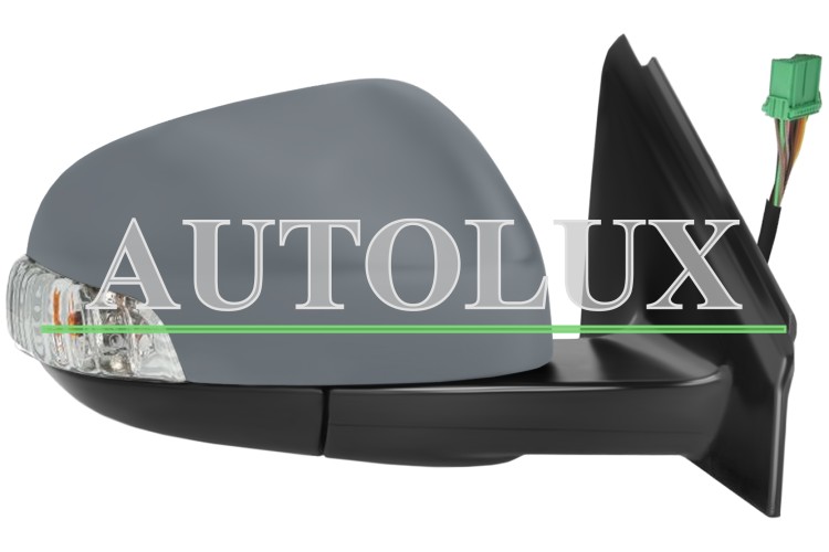 Espejo retrovisor volvo v40 2012-2016 electrico / termico / piloto intermitente / imprimado / derecho.  Referencia OE:31299638
