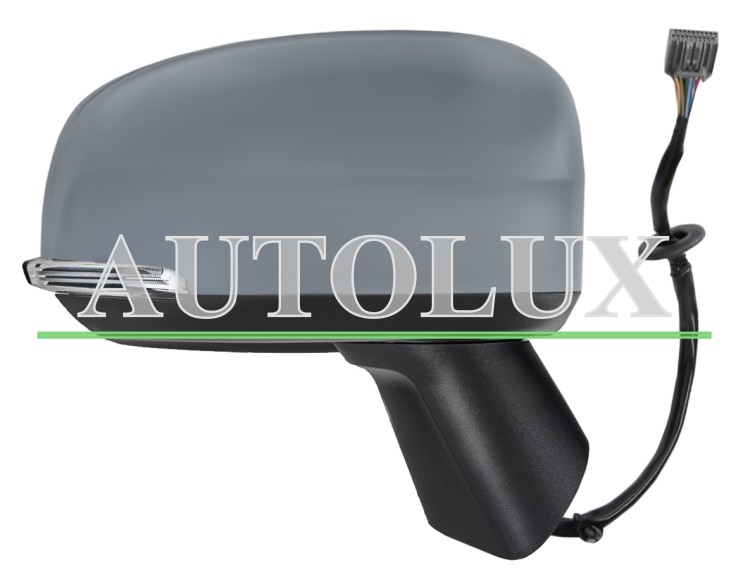 Espejo retrovisor volvo xc60 2017-2021 electrico / termico / piloto intermitente / abatible electricamente / memoria / side assist / con sonda / imprimado / derecho.  Referencia OE:31462670