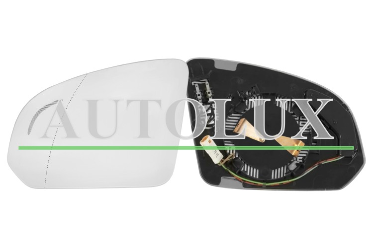 Cristal espejo retrovisor volvo xc40 2022-> con soporte / termico / side assist / asferico / izquierdo.  Referencia OE:31477517