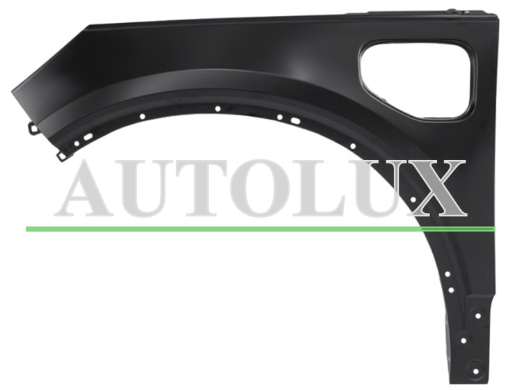 Aleta volvo xc40 2022-> delantera / con agujero plug-in / izquierda.  Referencia OE:32277012