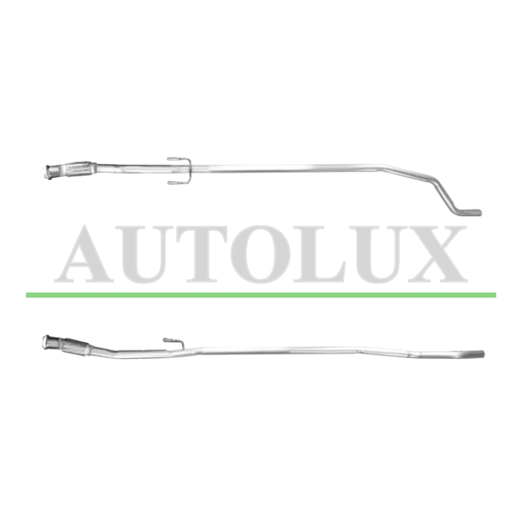 Tubo de escape peugeot 206+ 1.4hdi mot.8hz modelo sin dpf 2010-2014 . Referencia OE:1717TP