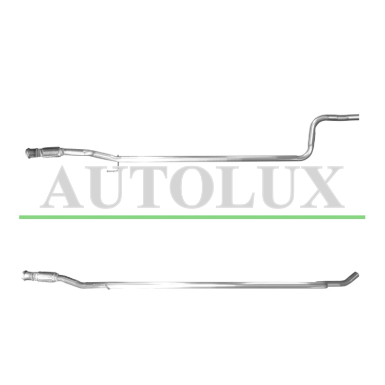 Tubo de escape citroen c3 1.6hdi mot.9hx 2009-2010 . Referencia OE:1717QL