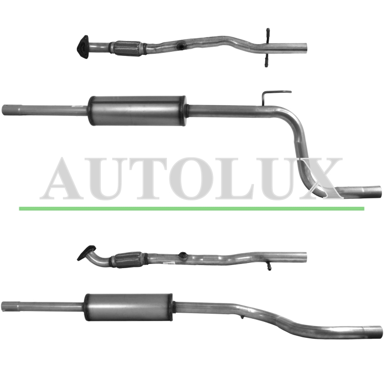 Tubo de escape opel meriva b 1.4i 16v mot.a14xer/ b14xer 2010-2017 . Referencia OE:95507077