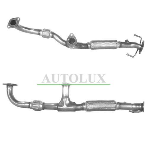 Tubo de escape MITSUBISHI Galant Gasolina 1993-1997 - Ref. OE:MB868165 Tubo de escape mitsubishi galant 2.0i v6 24v mot.6a12 1993-1997 . Referencia OE:MB868165