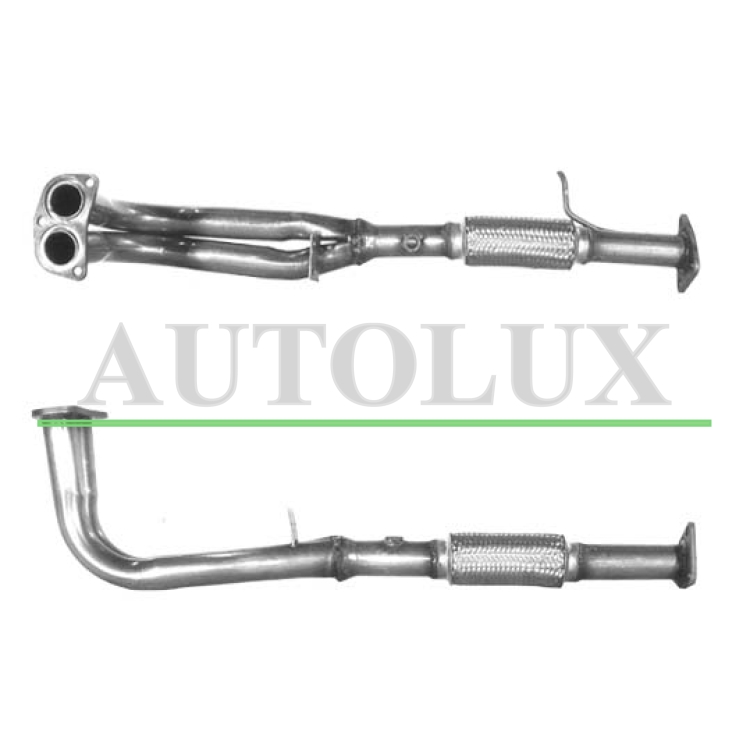Tubo de escape honda prelude 2.3i 16v mot.f20a7/ f20b3 1992-1997 . Referencia OE:18210SM4A70