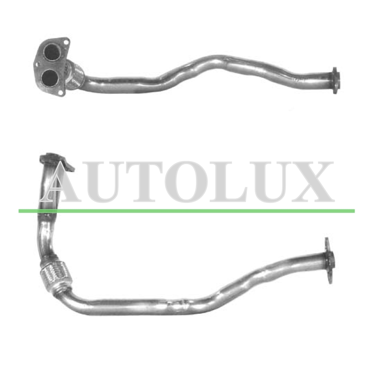 Tubo de escape toyota rav 4 2.0i 16v mot.3s-fe 1994-1996 . Referencia OE:174107A340