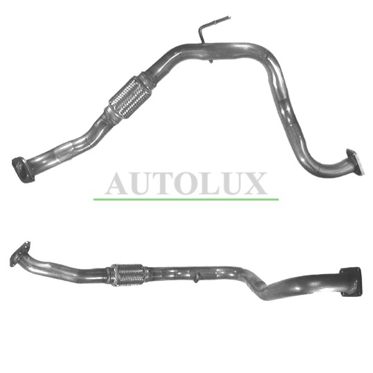 Tubo de escape OPEL Campo Diesel 1994-2001 Tubo de escape opel campo 2.5d/ td 4wd mot.4ja1t 1994-2001