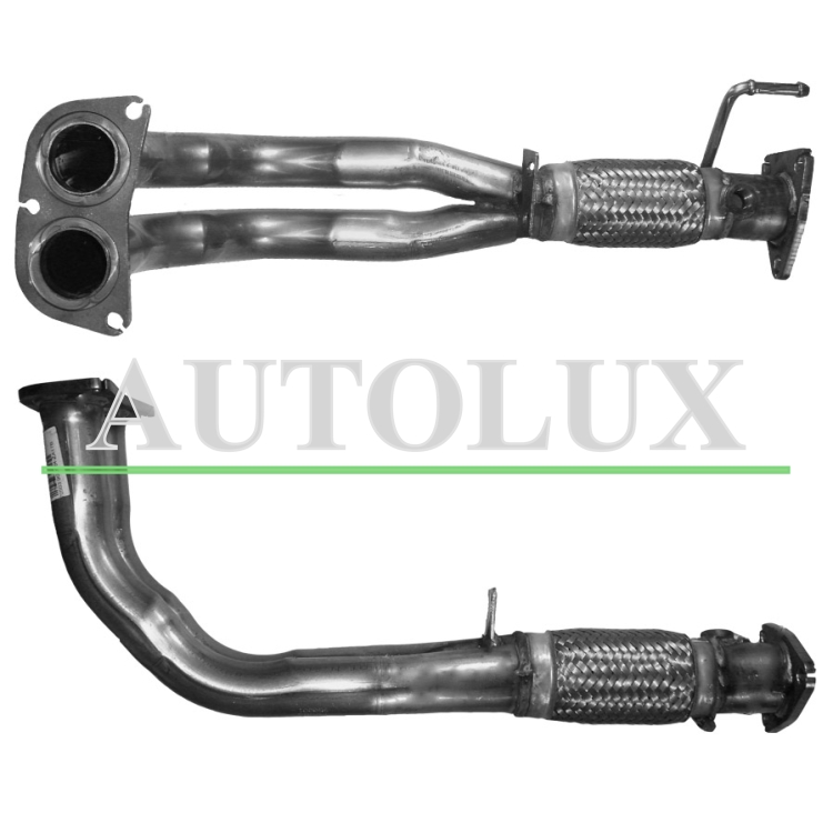 Tubo de escape honda accord 1.8i 16v mot.f18b2 1998-2003 . Referencia OE:18210S1AE01