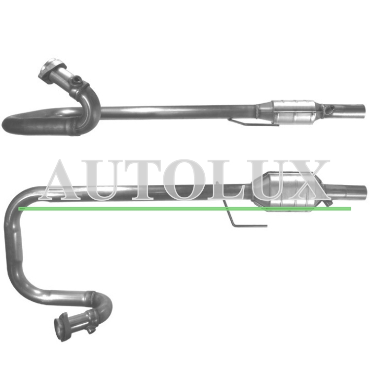 Catalizador jeep wrangler 4.0i 12v series tj con obd completo 1997-2001 . Referencia OE:5083056AA