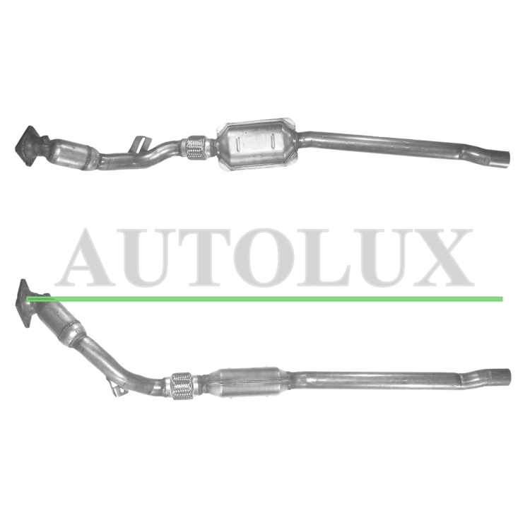 Catalizador audi s4 2.7i 30v twin turbo mot.agb lado izdo 1998-2001 . Referencia OE:8D0253057PX