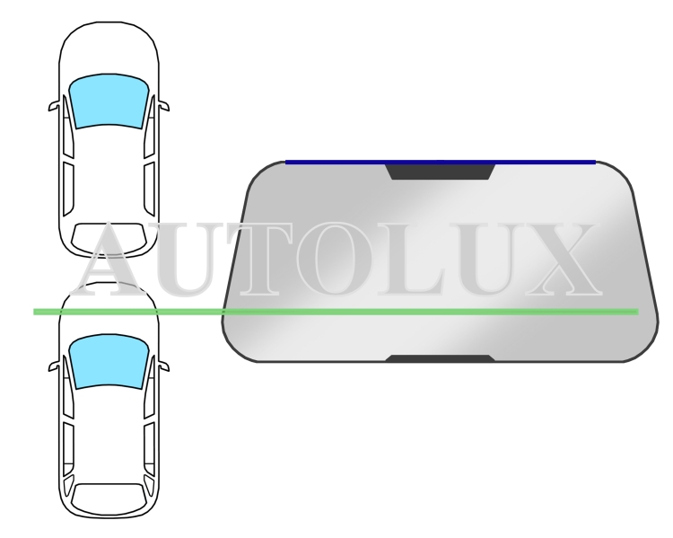 Moldura parabrisas jeep cherokee 1984-1995 3/5 puertas / delantera / superior. Referencia Eurocode: 9248ASMR