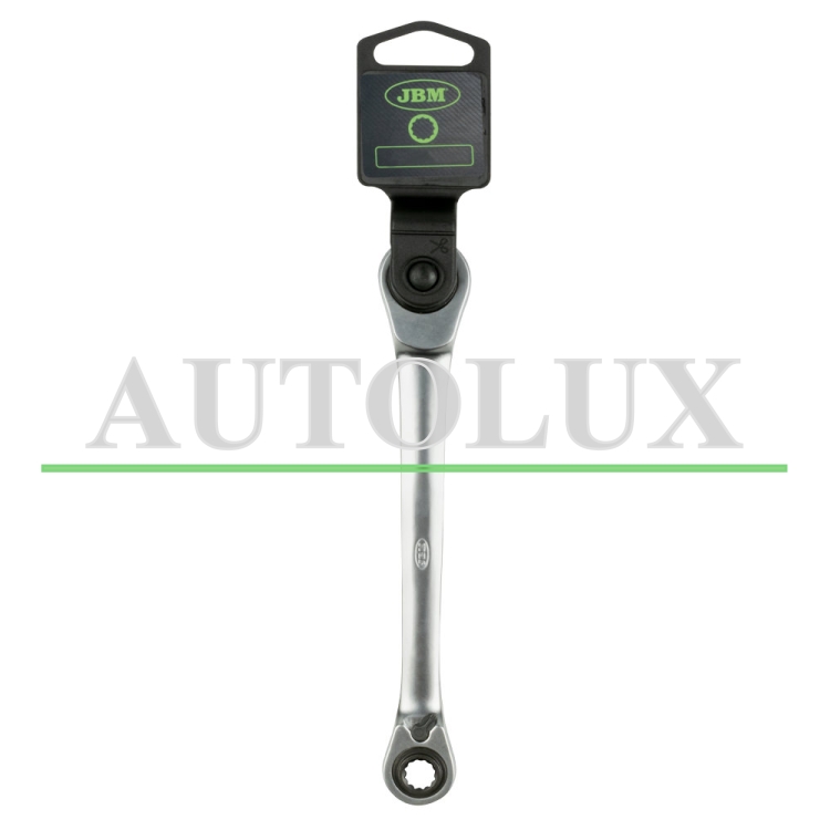 Llave con trinquete 4 en 1 (18-19mm x 16-17mm). Referencia JBM: 15517.