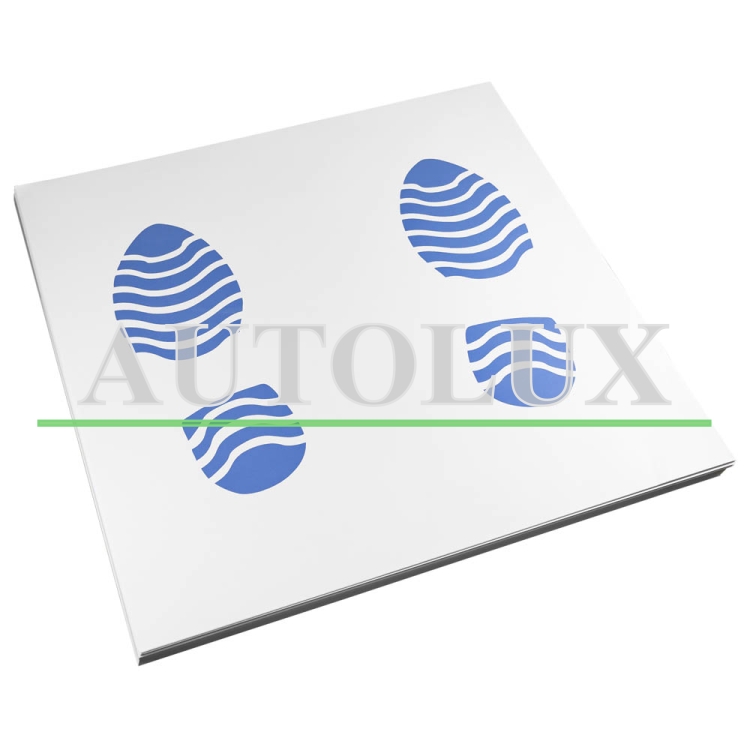 Funda posapiés anónima en papel. Referencia JBM: 50409.