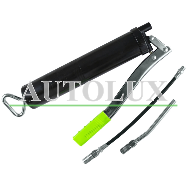 Pistola engrasadora manual con tubo flexible. Referencia JBM: 50852.