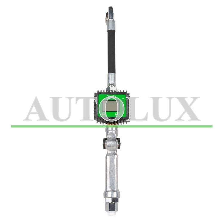 Pistola de bombeo para aceite con caudalímetro digital. Referencia JBM: 50917.
