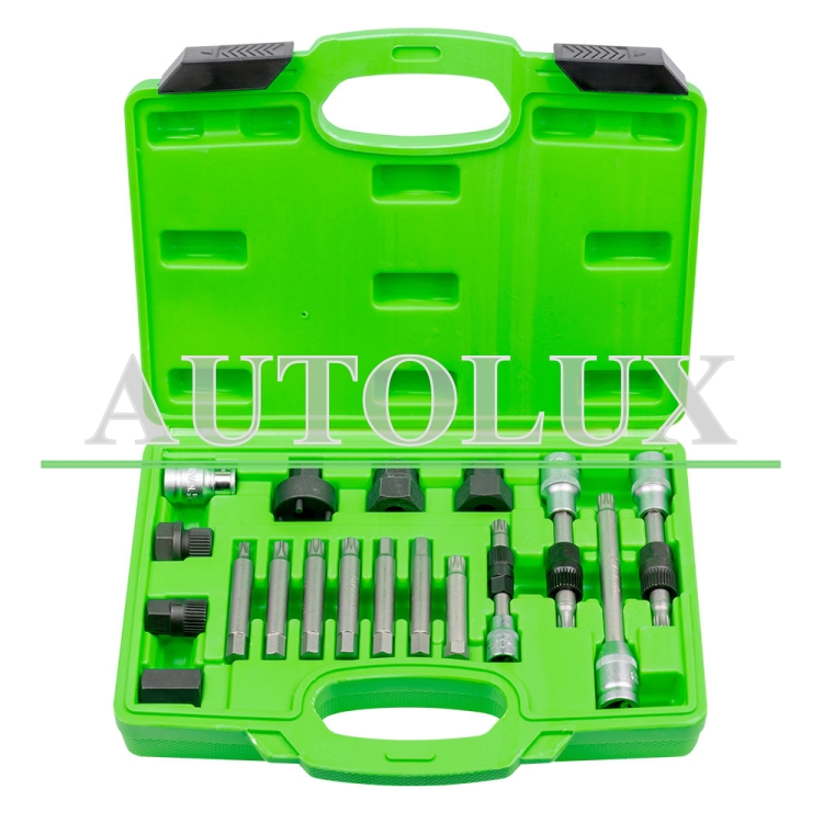 Set de extractor poleas 18 piezas. Referencia JBM: 51259.