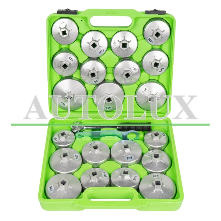 Set de extractores para filtros de aceite 23 piezas. Referencia JBM: 51332.