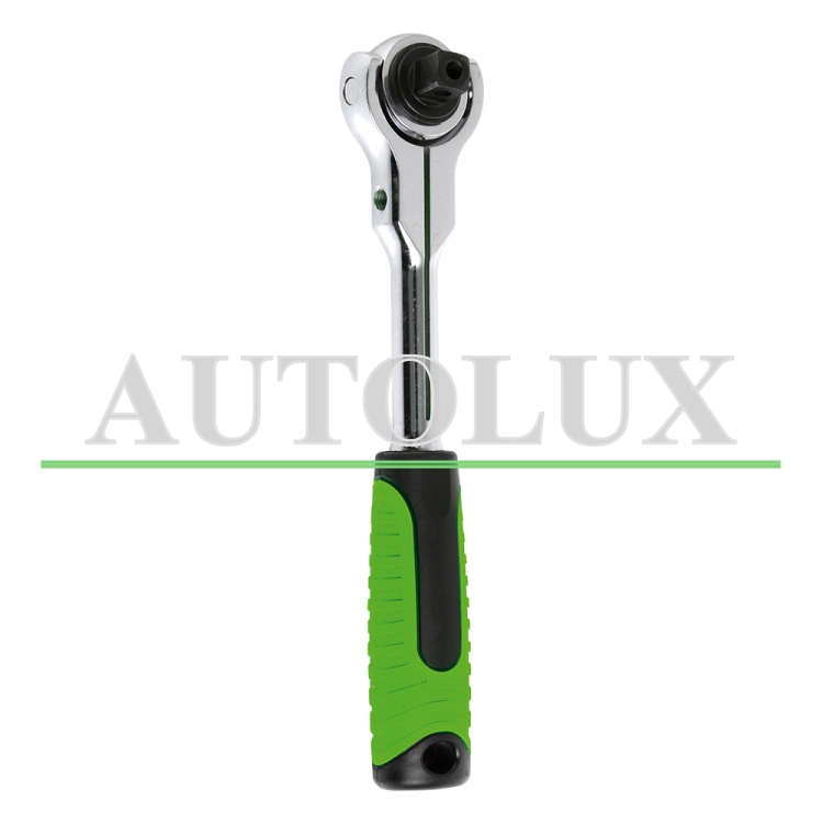 Carraca de 72 dientes de cabezal giratorio 1/2